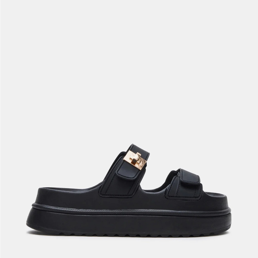 Steve Madden Bigschmona Jelly Platform sandals, size 7 NEW
